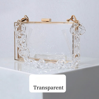 Square Box Transparent Bag