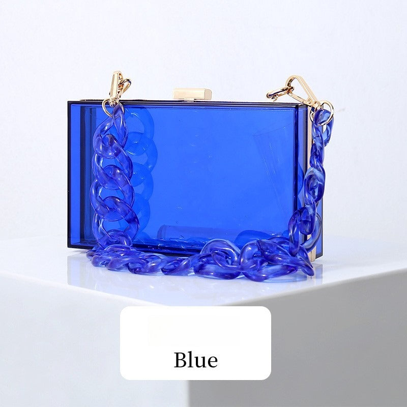 Square Box Transparent Bag